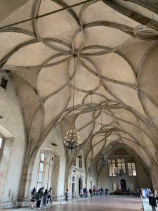 Prague's St. Vitus Cathedral interior...
