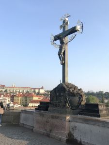 Holy Crucifix and Cavalry Statue