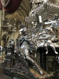Church interior sculptures...
