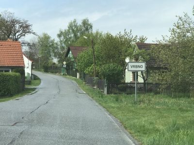 Catherine's great grandfather, John Drab, 1862-1917, emigrated from this tiny village of Vrbno.